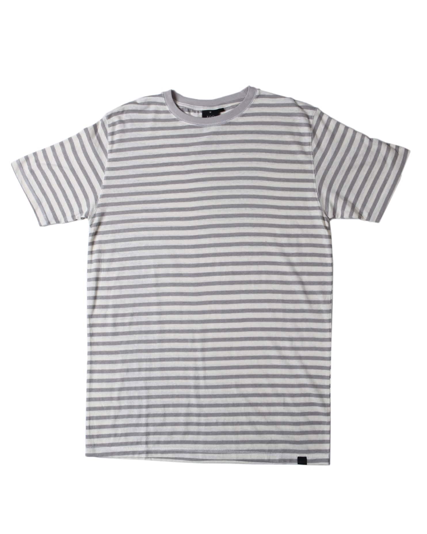 HEMP STRIPES T-SHIRT ARMOR - HEMPZOO