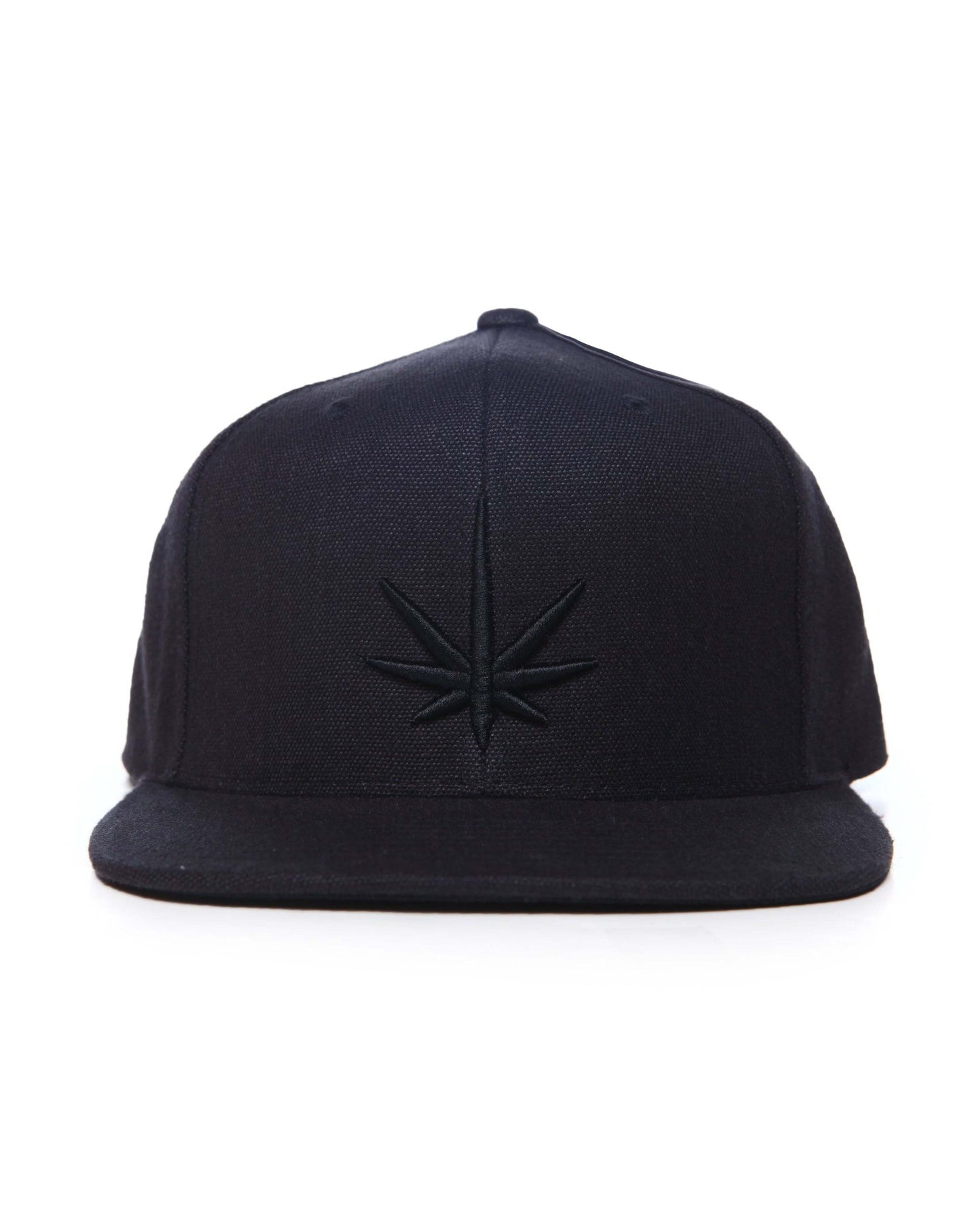 HEMPZOO BLACK LEAF KIND CAP - HEMPZOO