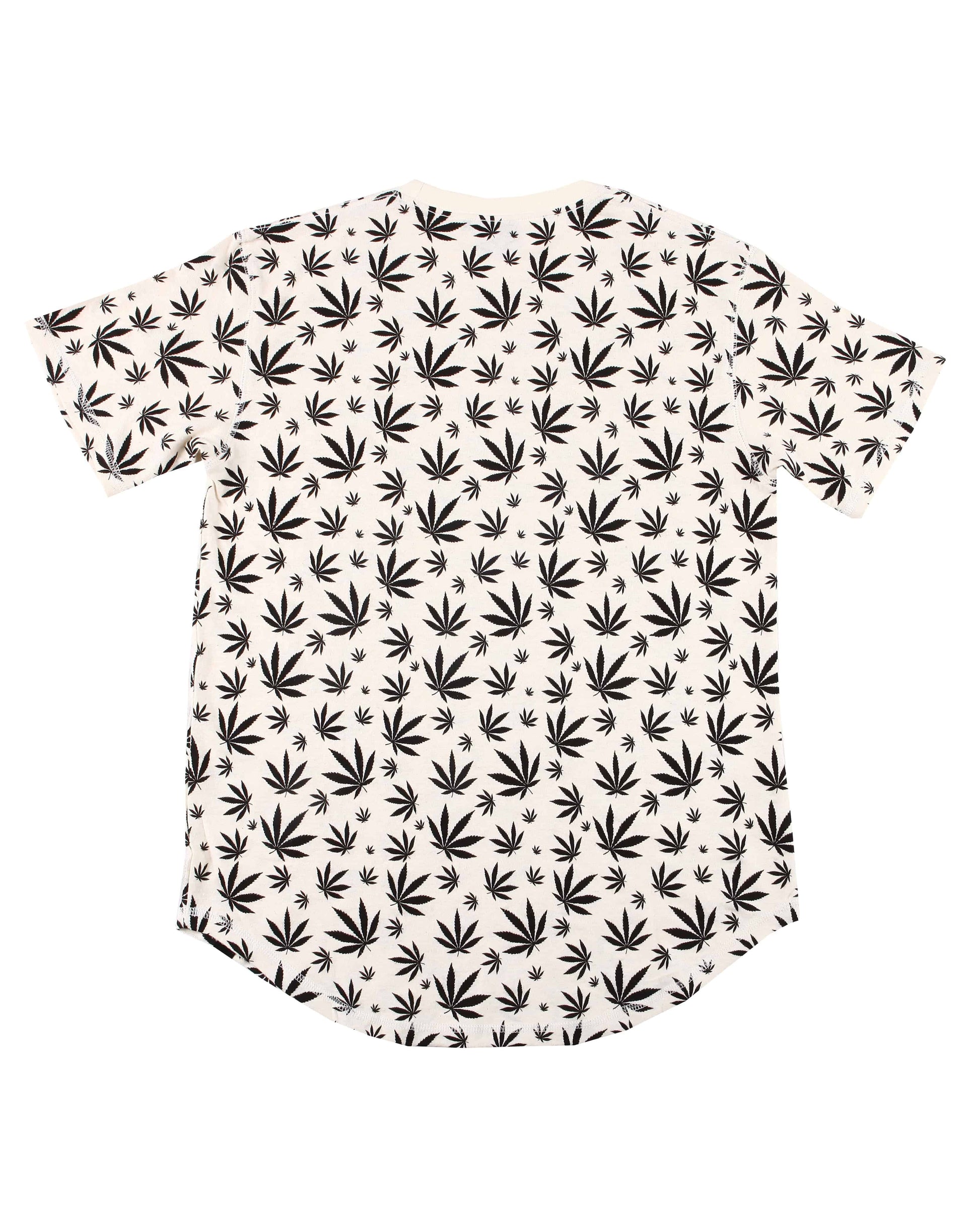 HEMP LEAF SCOOP T-SHIRT ARMOR - HEMPZOO