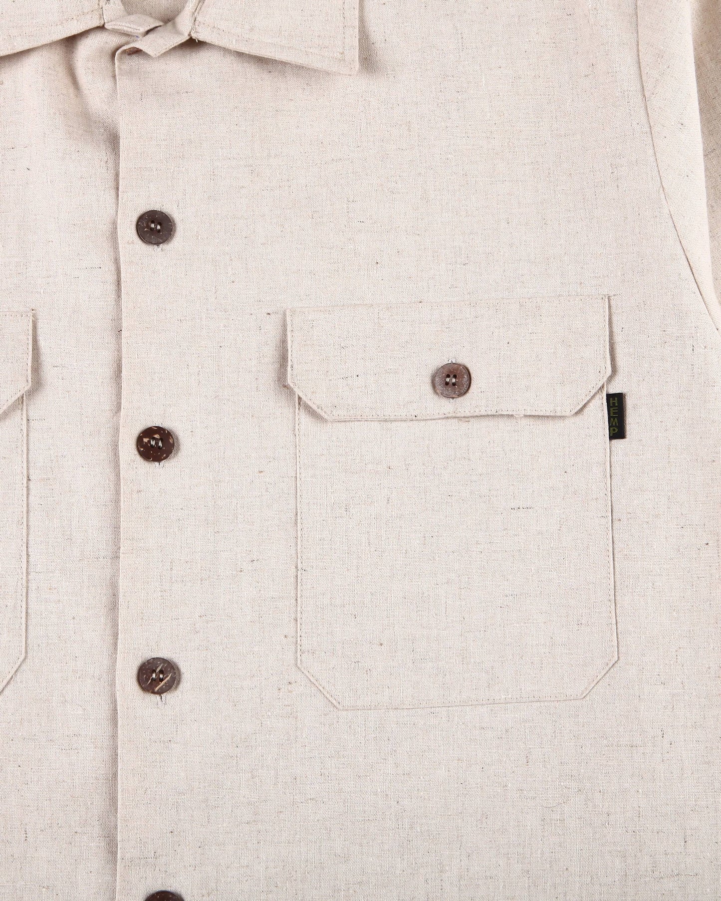 HEMP BUTTON UP WORK LONG SLEEVE ARMOR - HEMPZOO