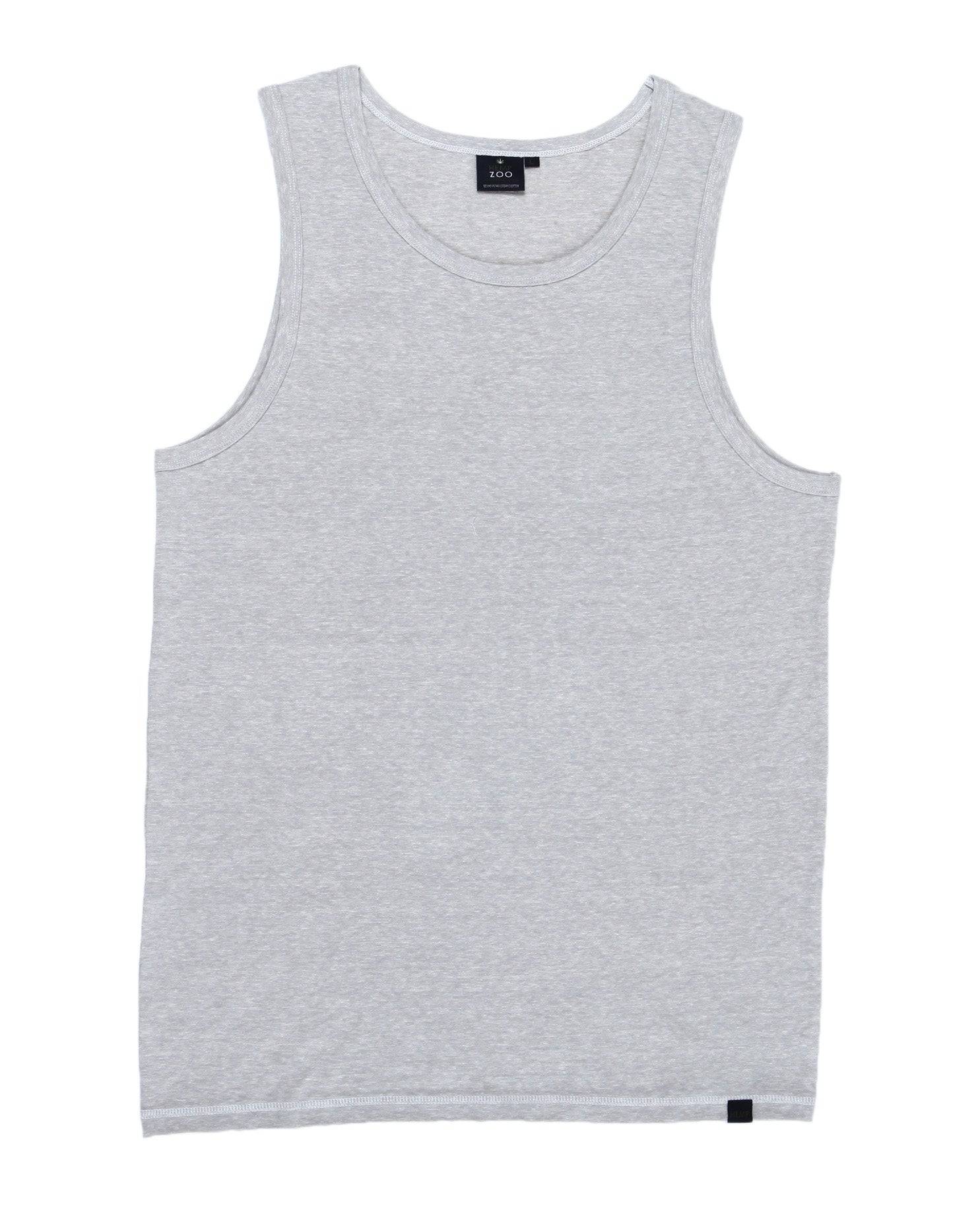 HEMP TANK TOP STONE ARMOR - HEMPZOO