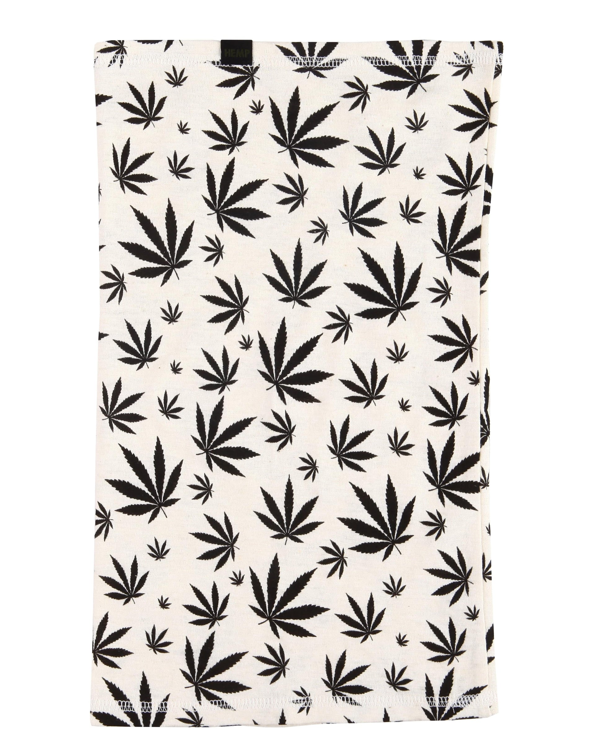 HEMP LEAF NECK GAITER - HEMPZOO