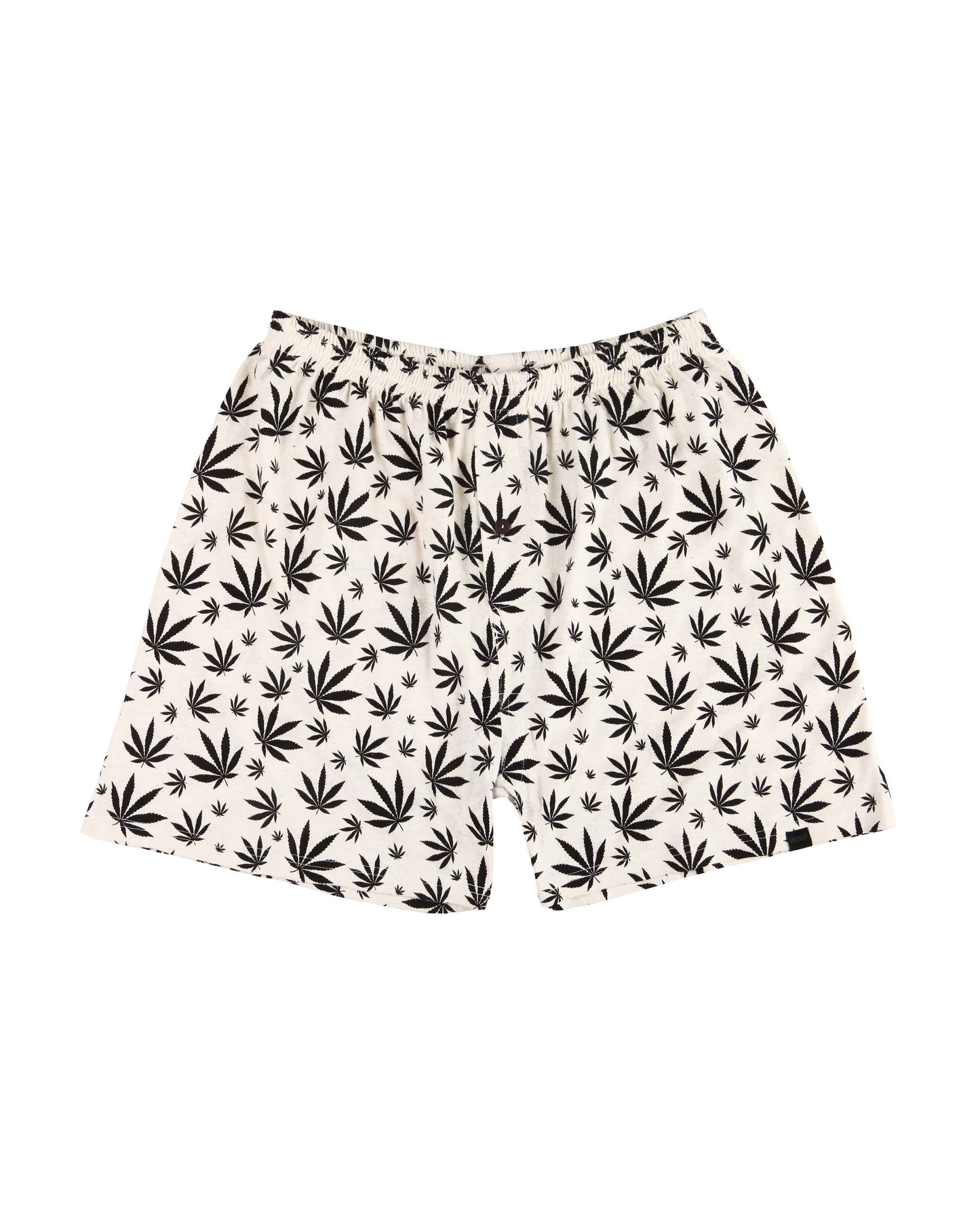 HEMP LEAF BOXER SHORTS - HEMPZOO