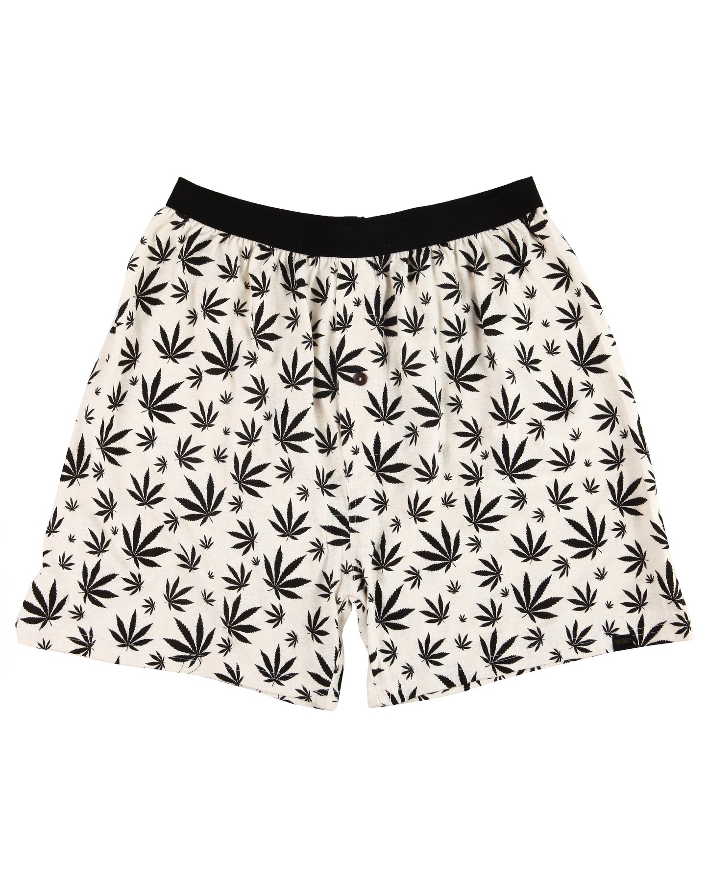 HEMP LEAF SB BOXER SHORTS - HEMPZOO