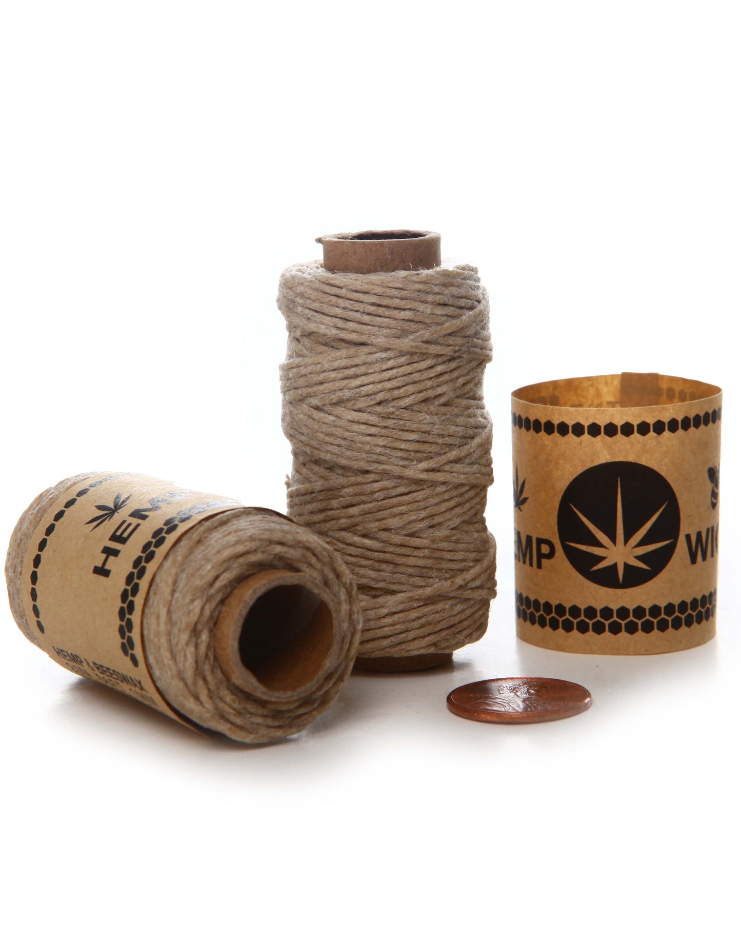 HEMP WICK CORD MINI SPOOL - HEMPZOO