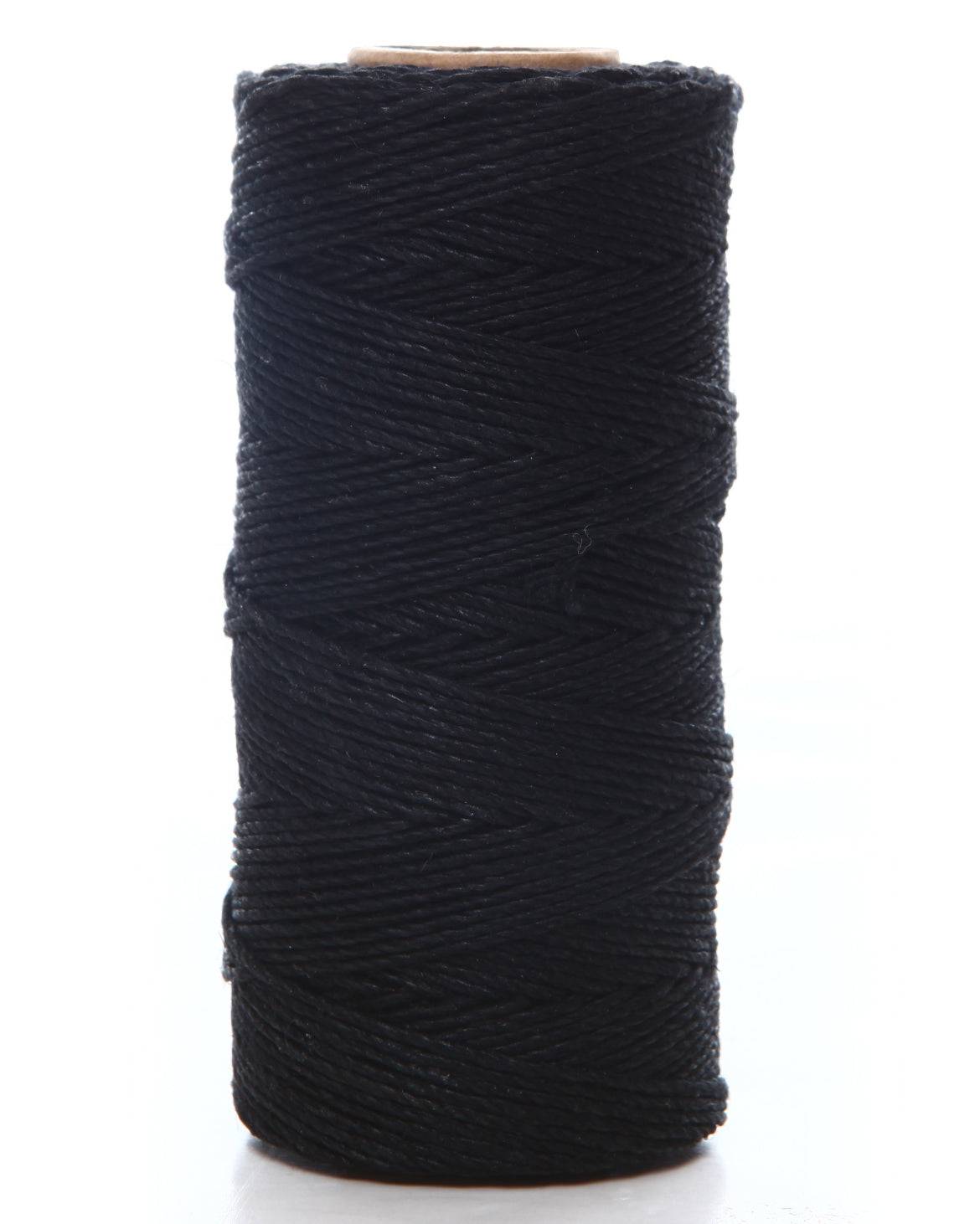 HEMP CORD SPOOL BLACK - HEMPZOO