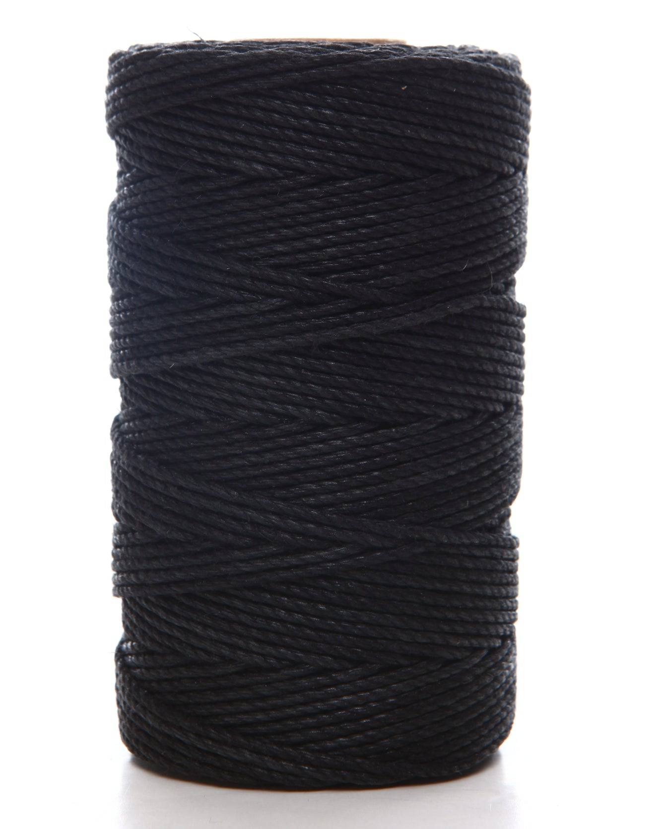 HEMP CORD SPOOL BLACK - HEMPZOO