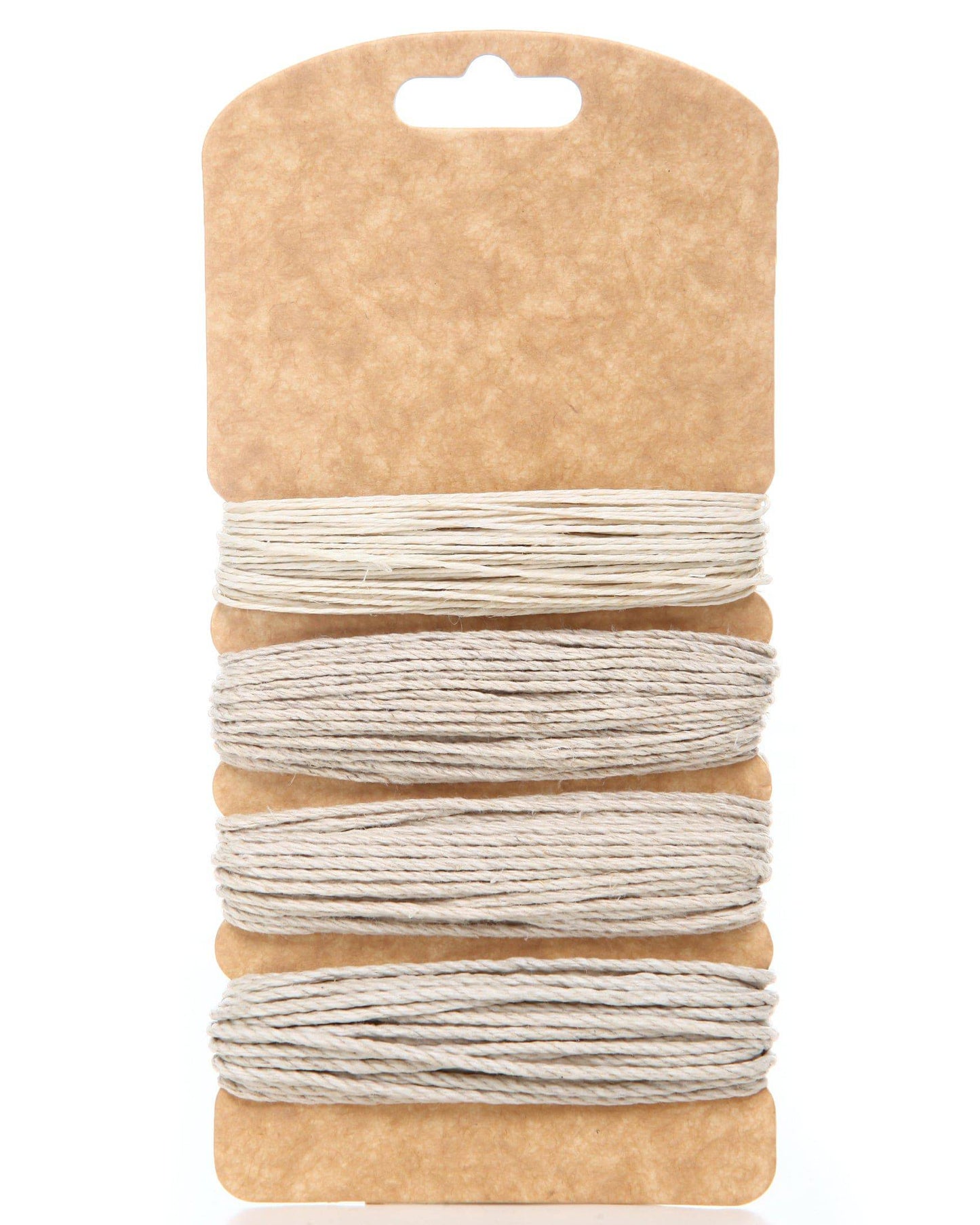 HEMP CORD CARD MULTI NATURAL - HEMPZOO