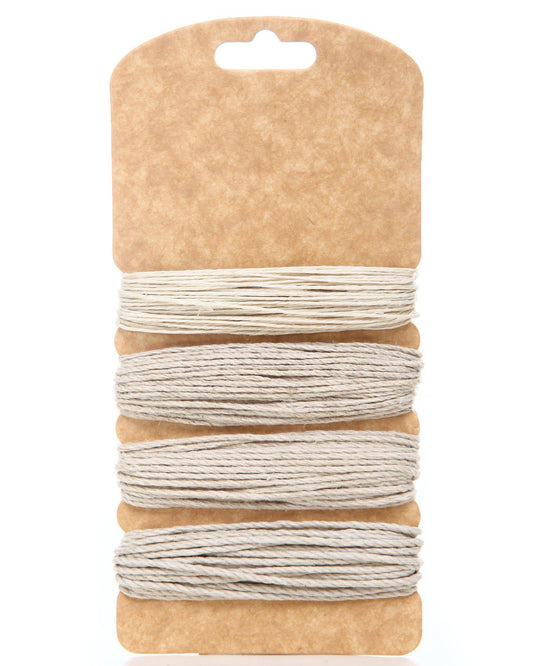 HEMP CORD CARD MULTI NATURAL - HEMPZOO