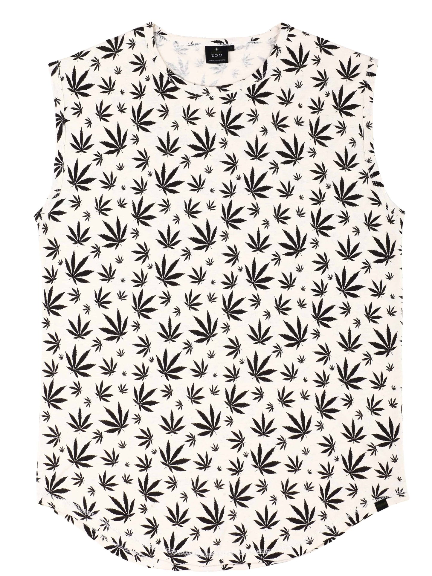 HEMP LEAF MUSCLE TANK ARMOR - HEMPZOO