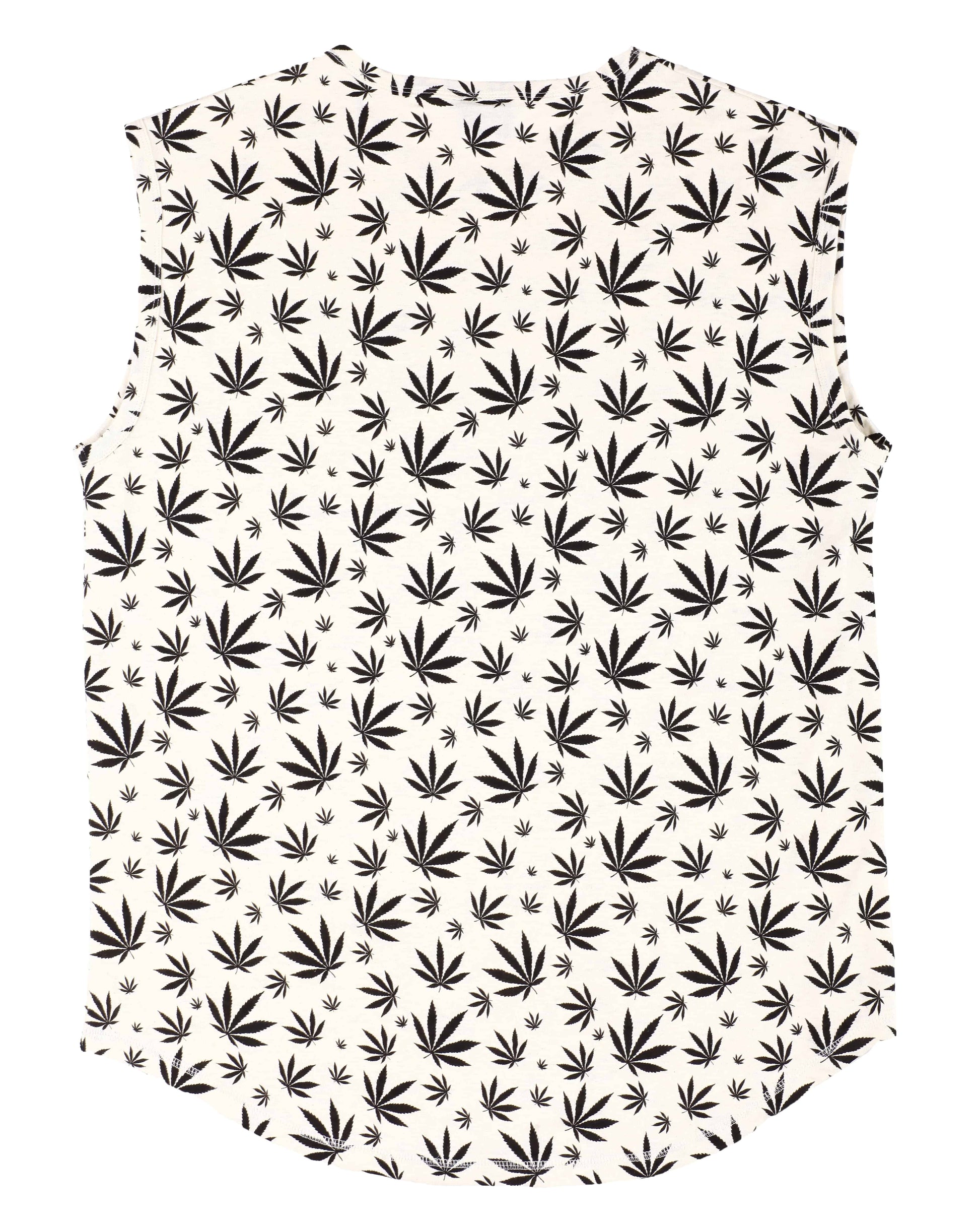 HEMP LEAF MUSCLE TANK ARMOR - HEMPZOO