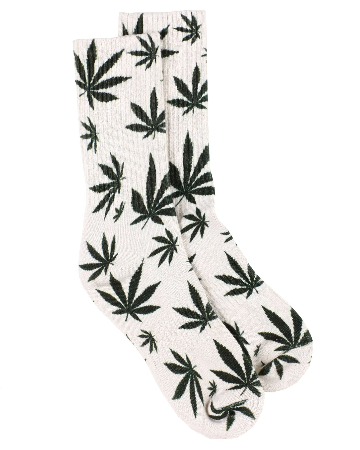 HEMP DIGI LEAF CREW SOCKS - HEMPZOO