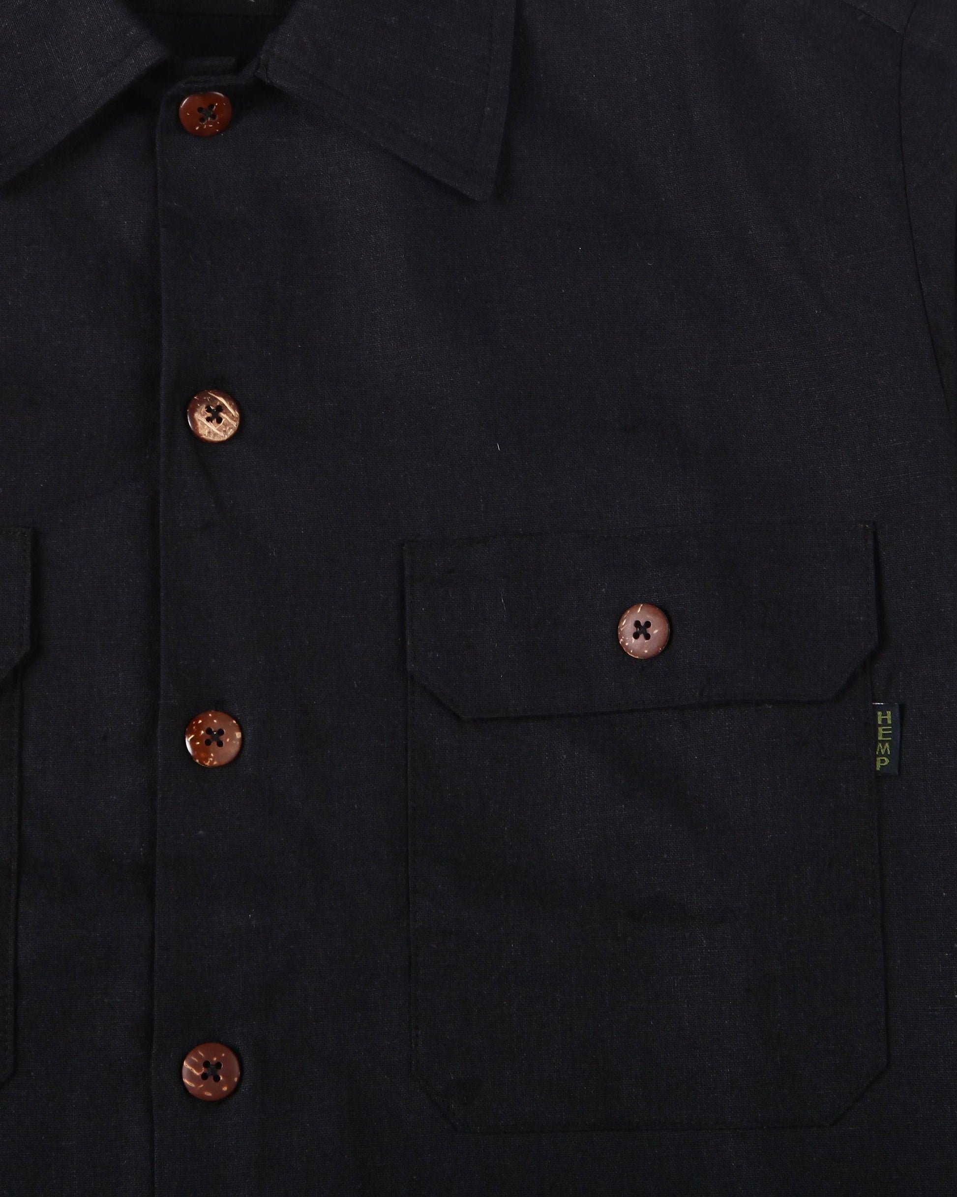 HEMP BUTTON UP WORK LONG SLEEVE ARMOR - HEMPZOO