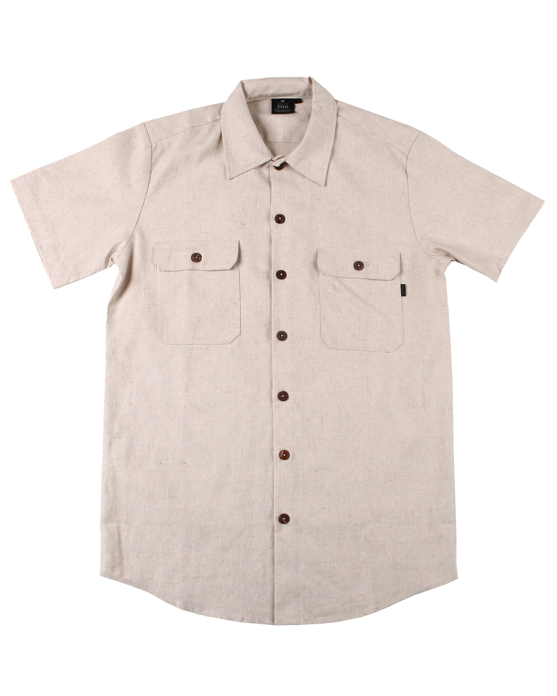 HEMP BUTTON UP WORK ARMOR - HEMPZOO