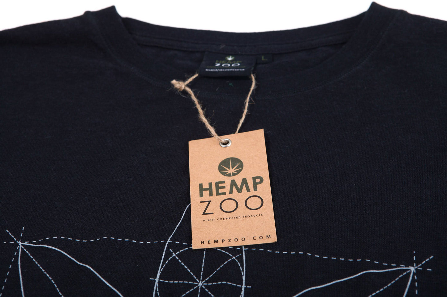 HEMPZOO BLUEPRINT HEMP T-SHIRT ARMOR - HEMPZOO