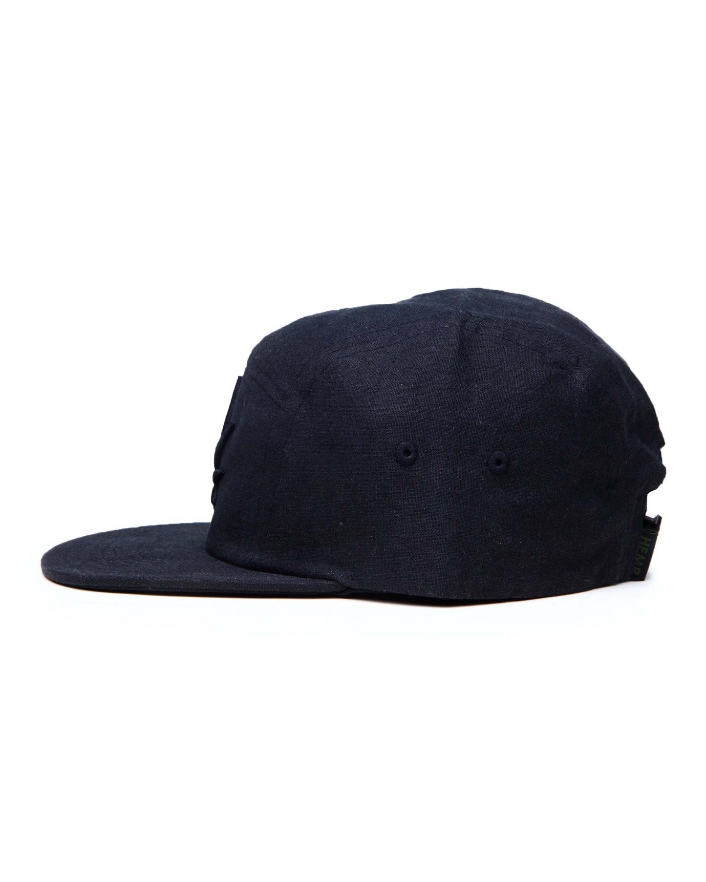 HEMPZOO BLACK LEAF CAMPER CAP - HEMPZOO
