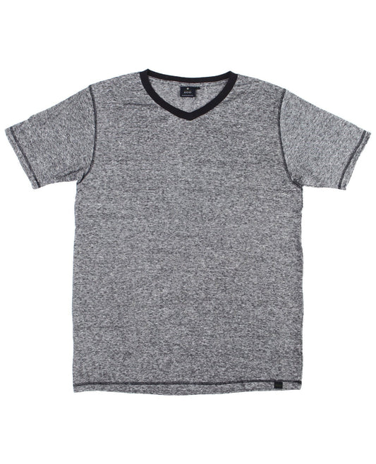 HEMP V-NECK T-SHIRT ARMOR - HEMPZOO