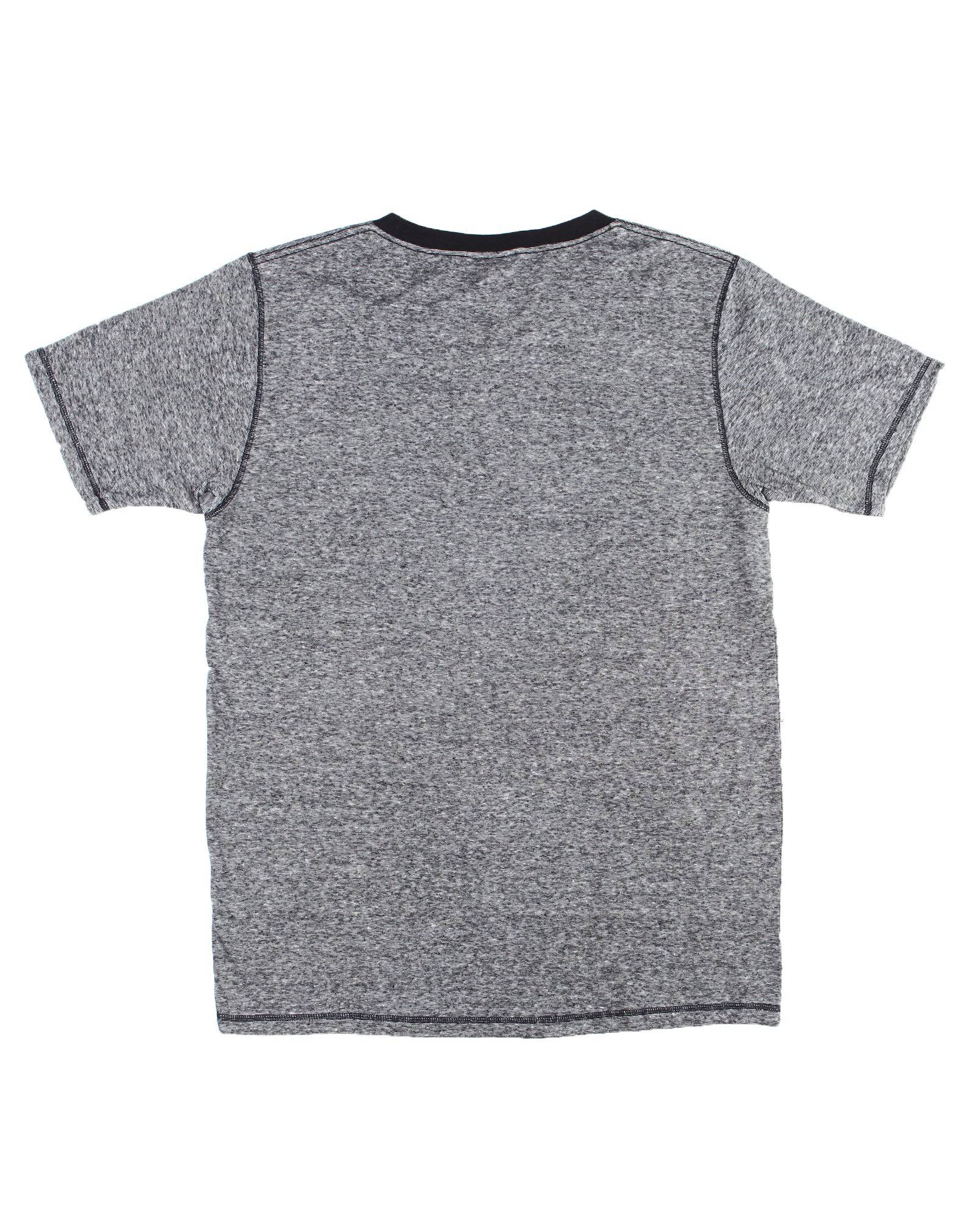 HEMP V-NECK T-SHIRT ARMOR - HEMPZOO