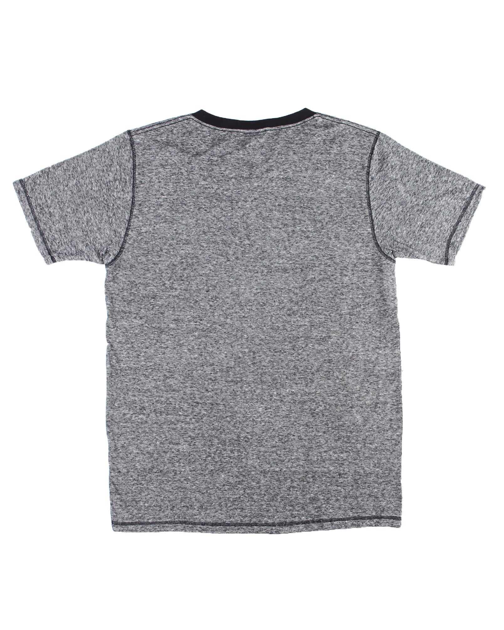 HEMP V-NECK T-SHIRT ARMOR - HEMPZOO
