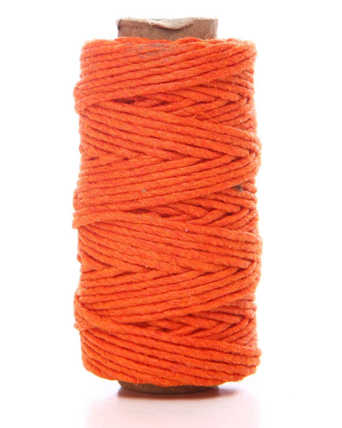 HEMP WICK CORD MINI SPOOL ORANGE - HEMPZOO