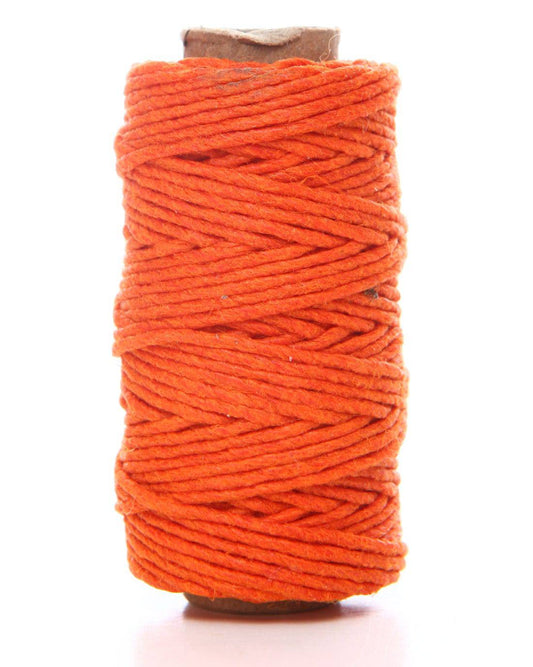 HEMP WICK CORD MINI SPOOL ORANGE - HEMPZOO