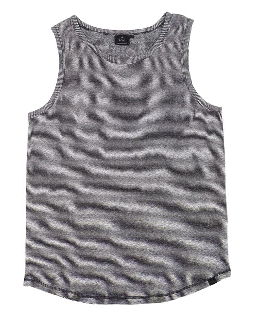 HEMP MICRO STRIPE TANK TOP ARMOR - HEMPZOO
