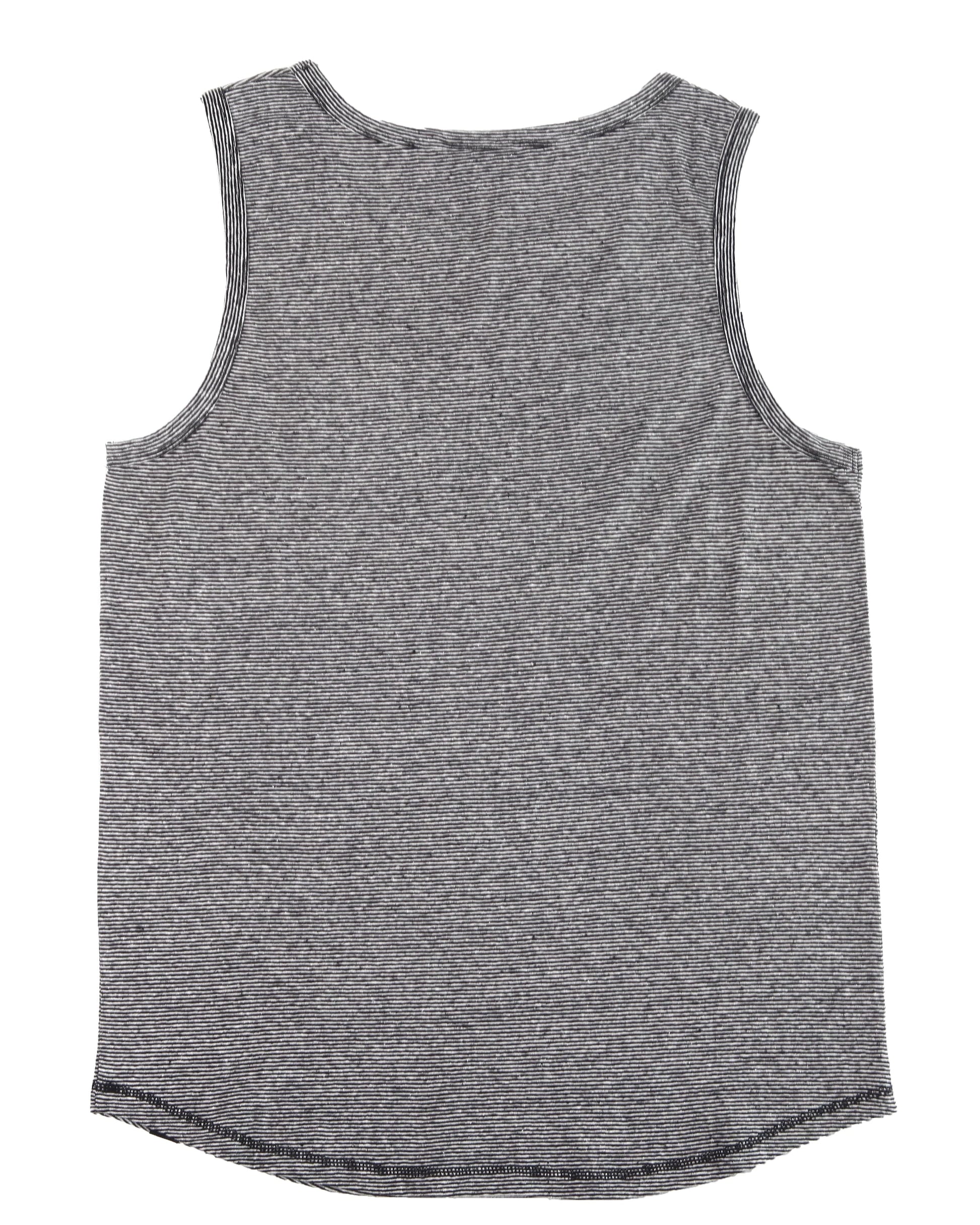 HEMP MICRO STRIPE TANK TOP ARMOR - HEMPZOO