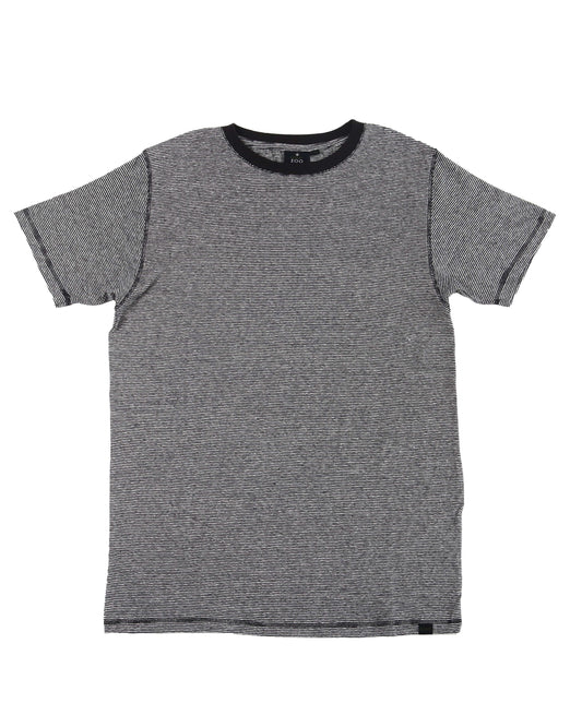 HEMP MICRO STRIPE T-SHIRT ARMOR - HEMPZOO