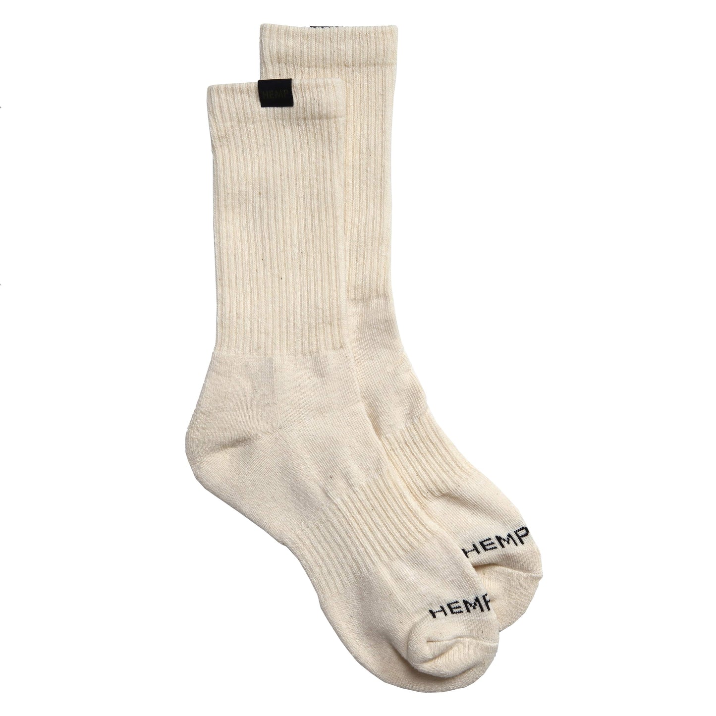 HEMP LABEL CREW SOCKS - HEMPZOO