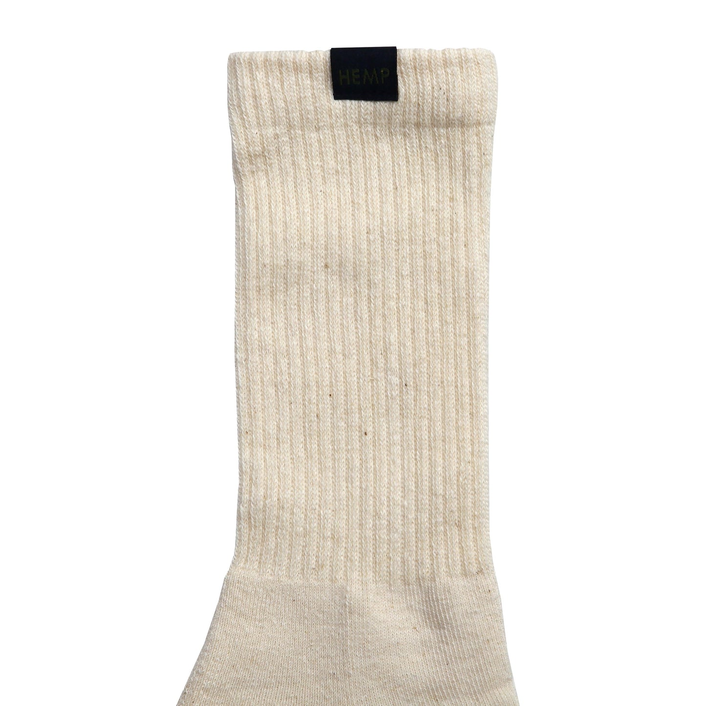 HEMP LABEL CREW SOCKS - HEMPZOO