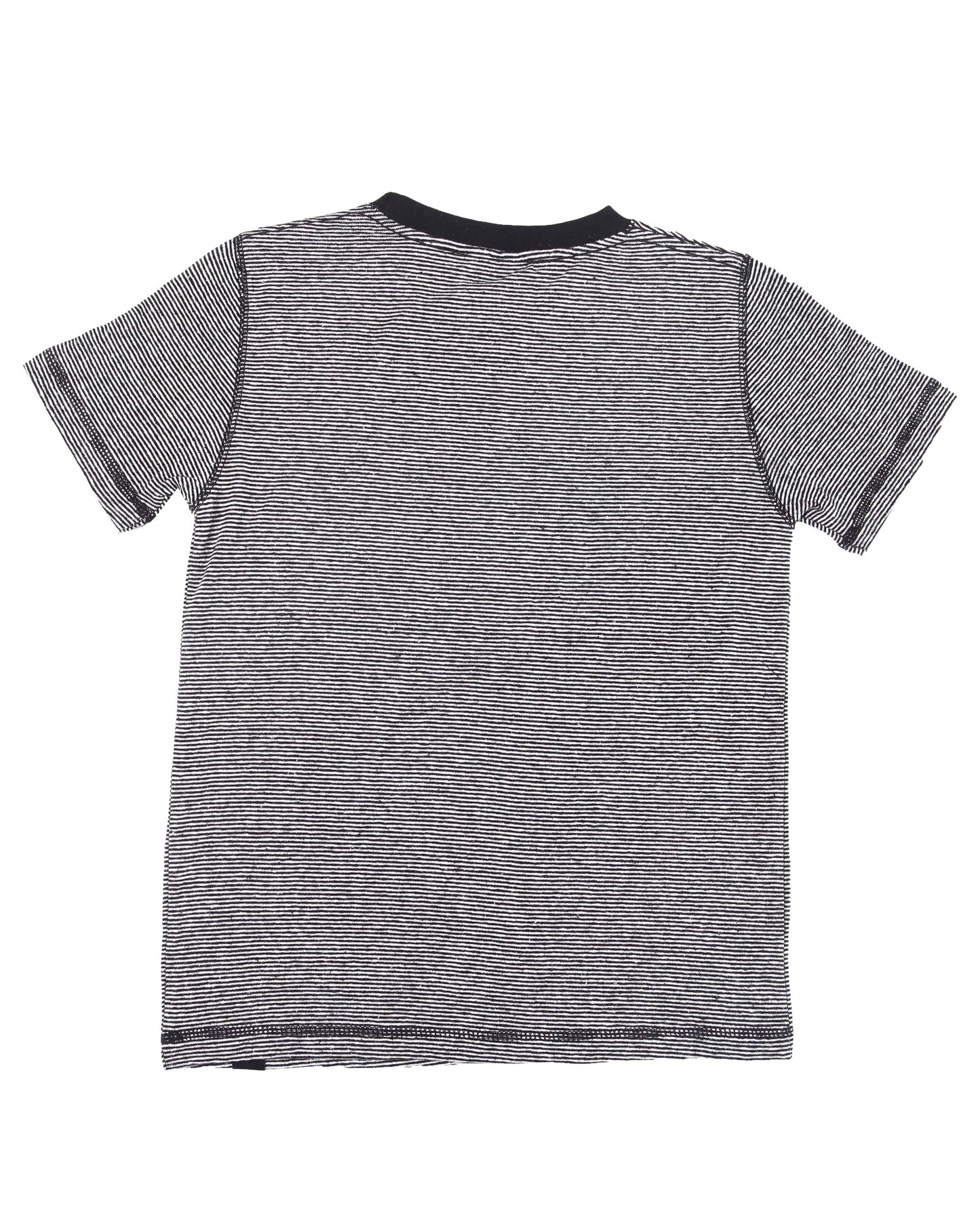 HEMP KIDS MICRO STRIPE T-SHIRT ARMOR 6-12 - HEMPZOO