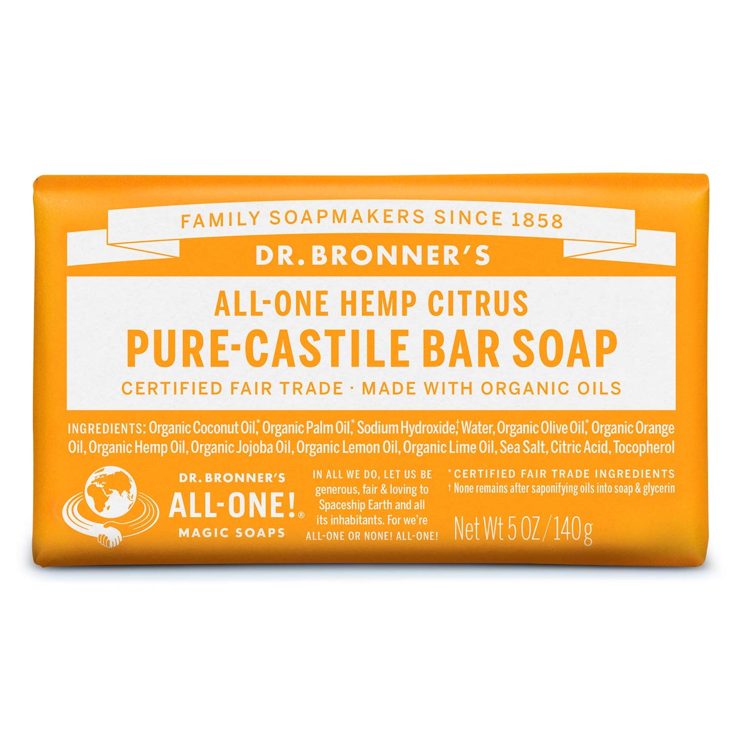 PURE-CASTILE HEMP BAR SOAP - HEMPZOO