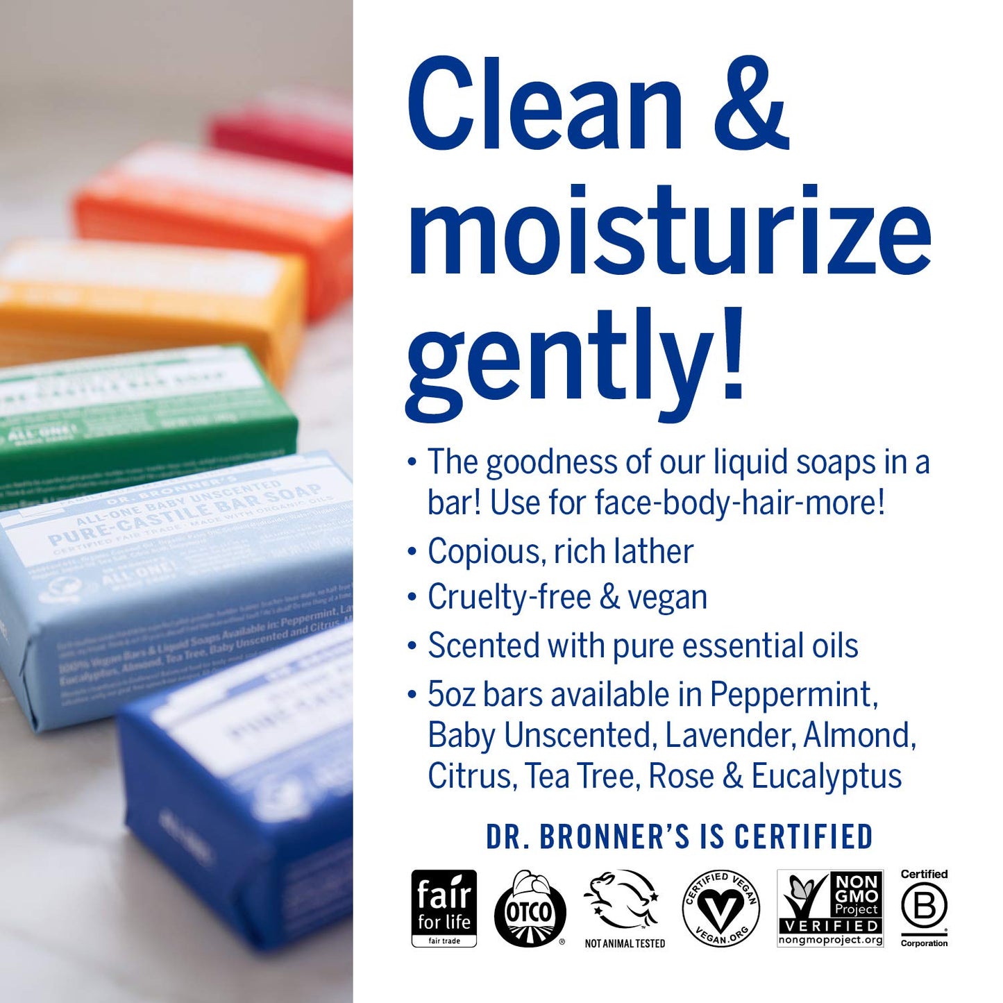 PURE-CASTILE HEMP BAR SOAP - HEMPZOO