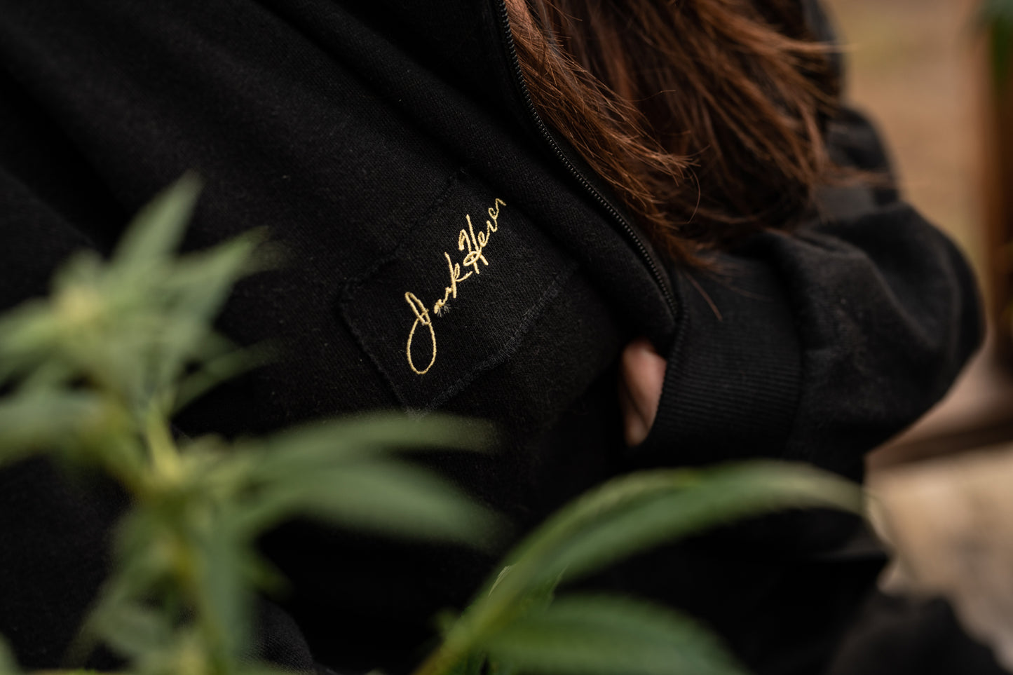 JACK HERER ZIP HEMP HOODIE - HEMPZOO