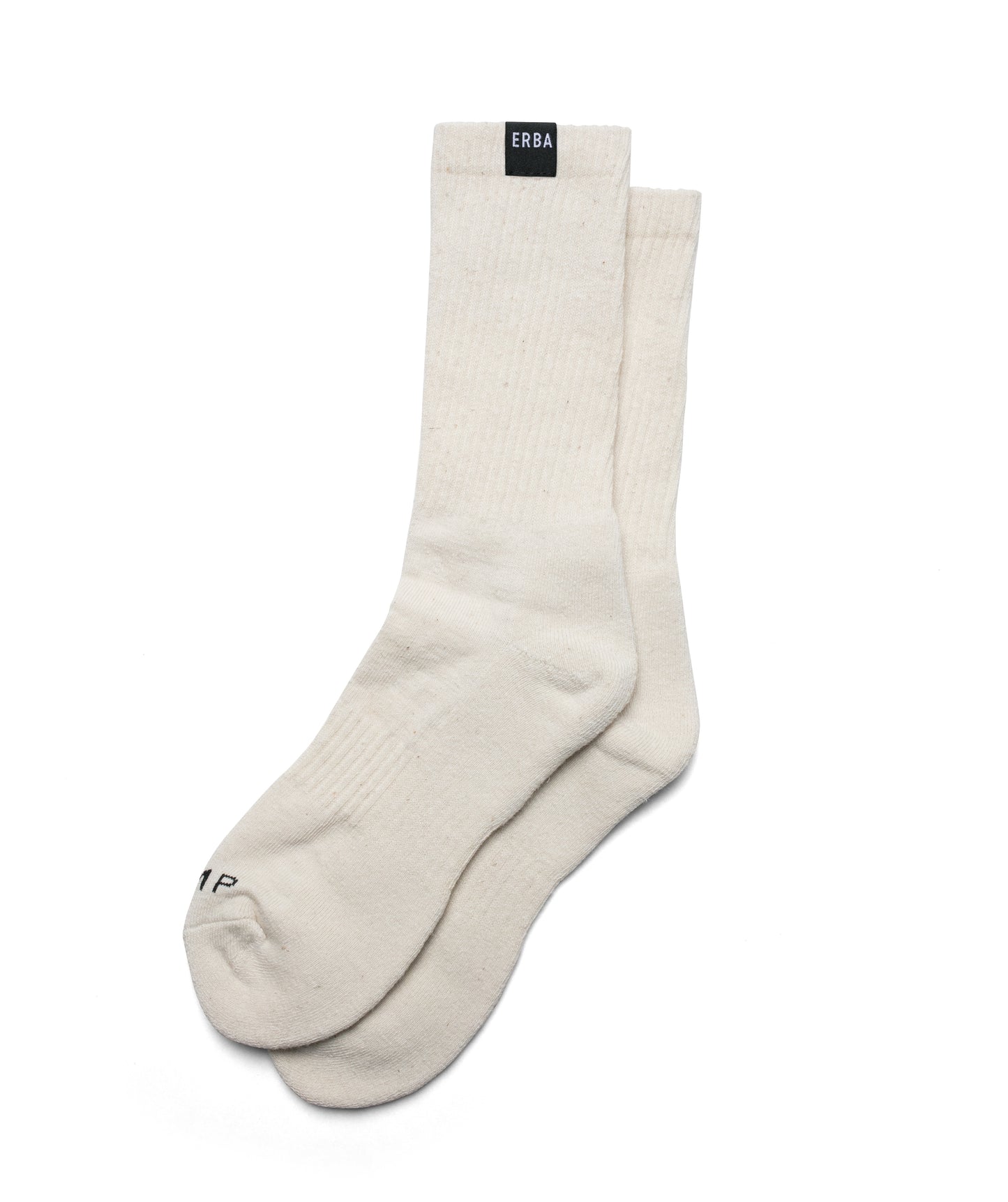 ERBA HEMP CREW SOCKS NATURAL - HEMPZOO