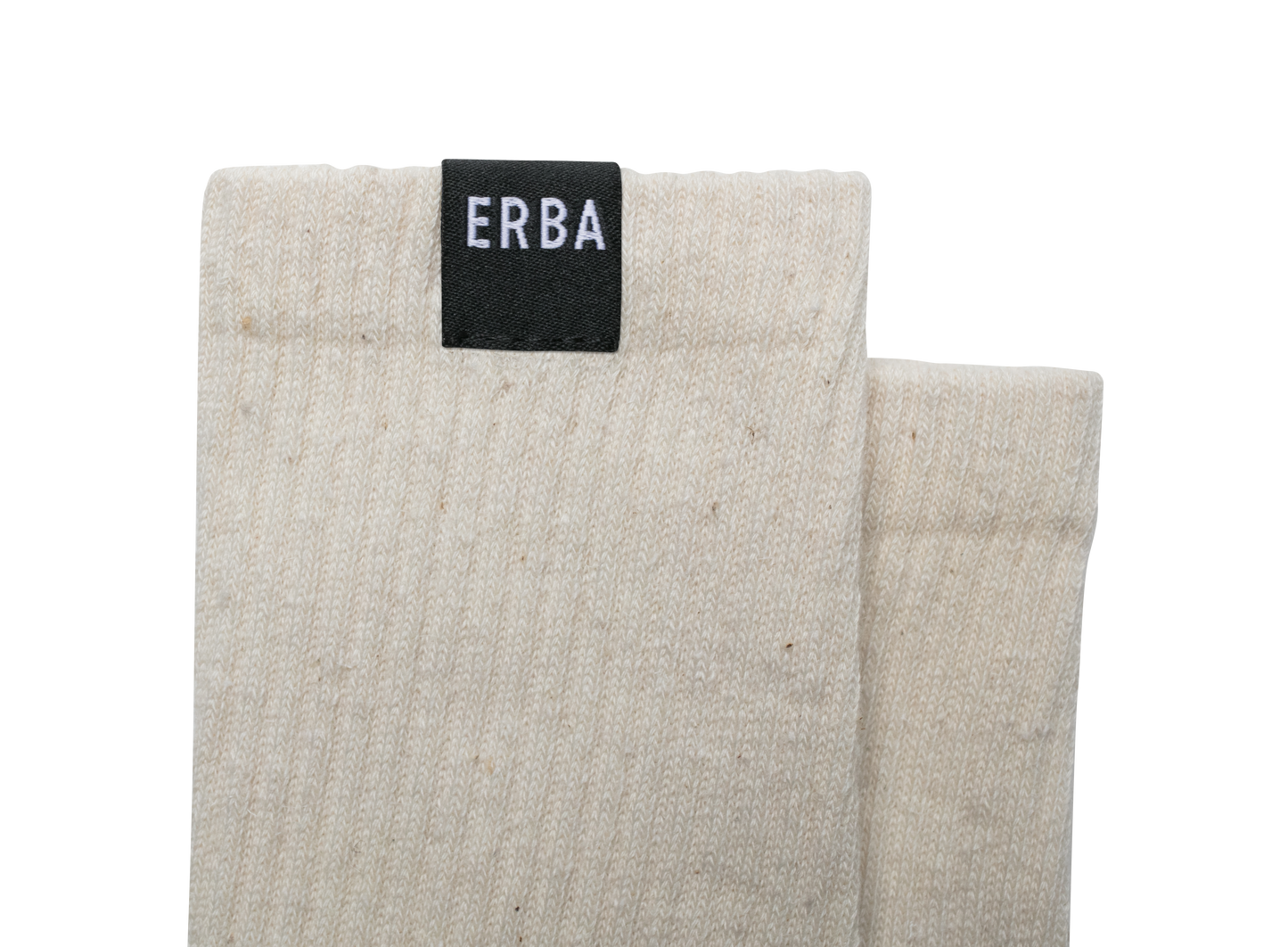 ERBA HEMP CREW SOCKS NATURAL - HEMPZOO