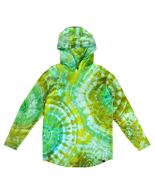 GEO-7 LIGHTWEIGHT HOODIE (M) - HEMPZOO
