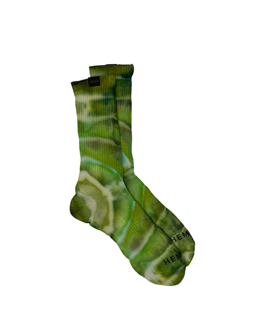 GEO-4 HEMP CREW SOCKS - HEMPZOO