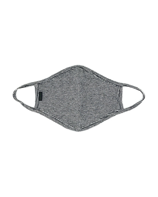 HEMP MICRO STRIPE FACE MASK - HEMPZOO