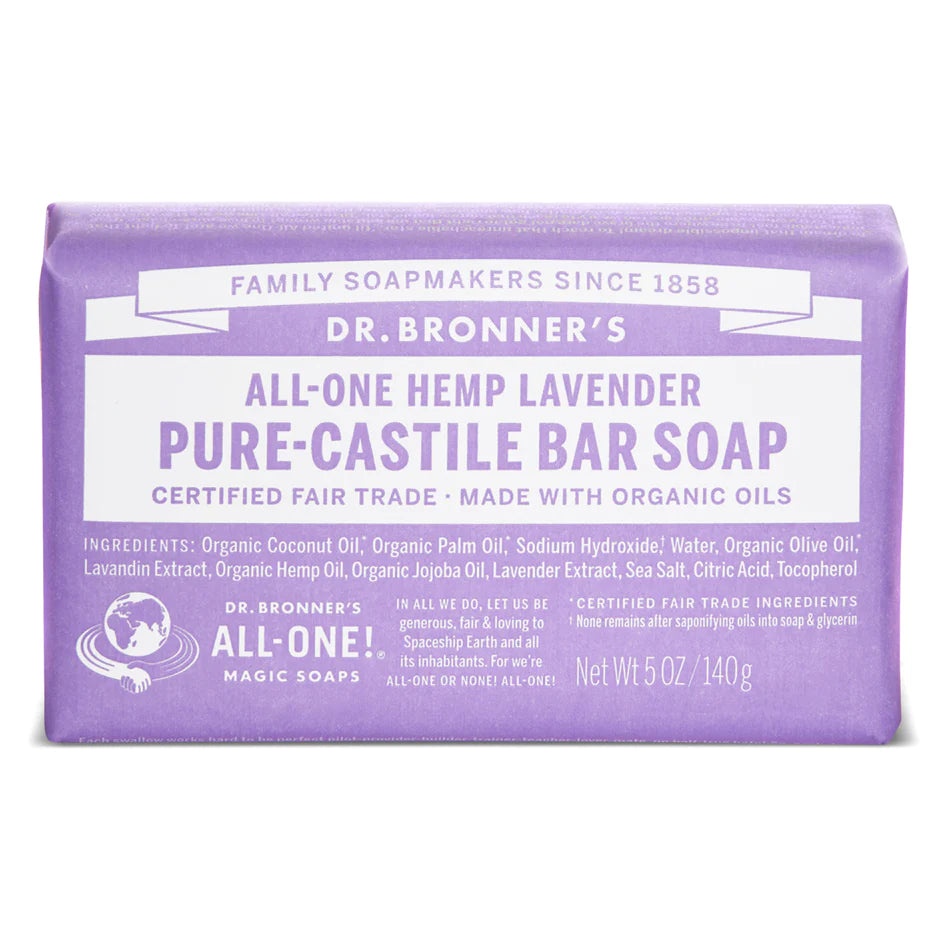 PURE-CASTILE HEMP BAR SOAP - HEMPZOO