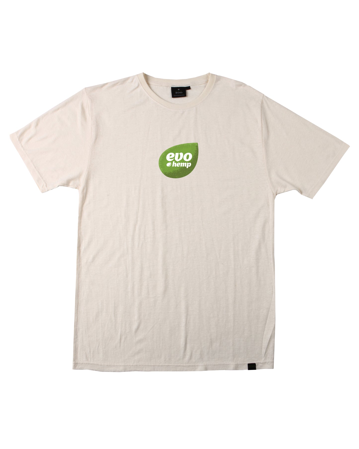 EVO HEMP T-SHIRT NATURAL - HEMPZOO