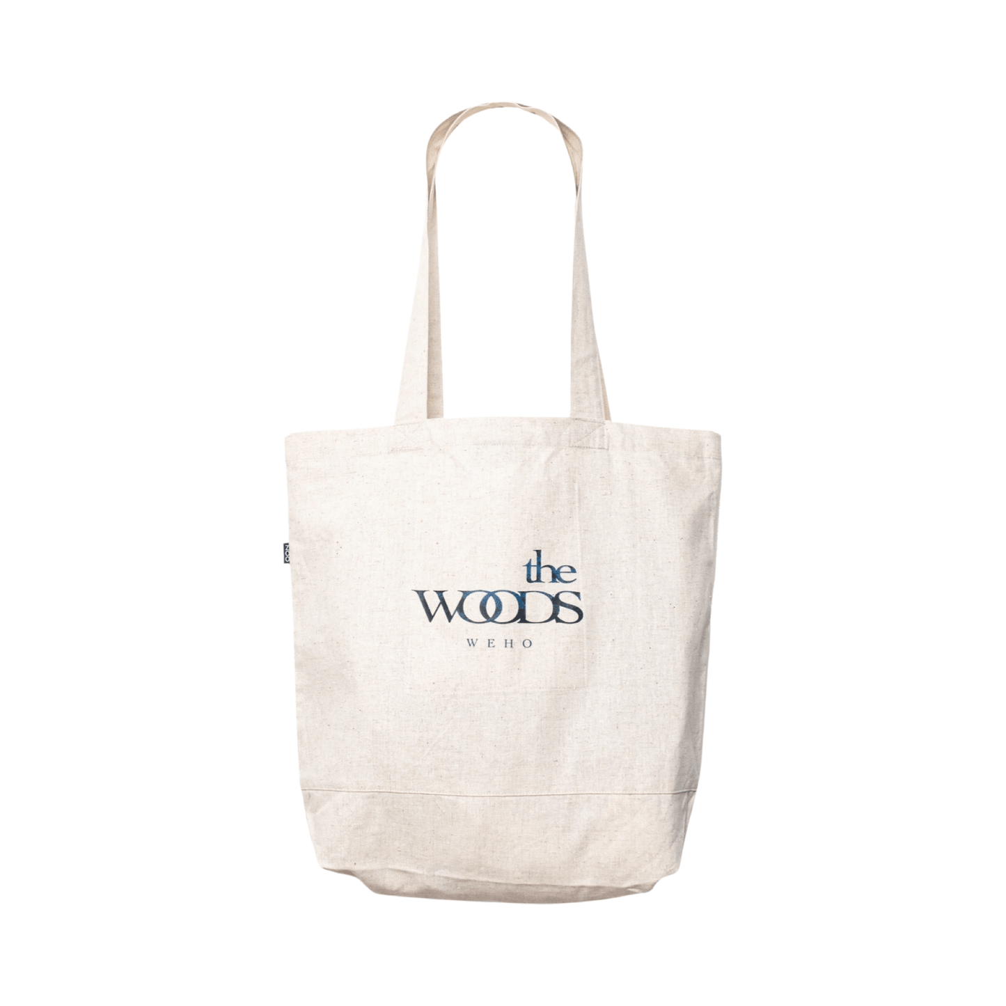 the WOODS HEMP TOTE BAG NATURAL - HEMPZOO