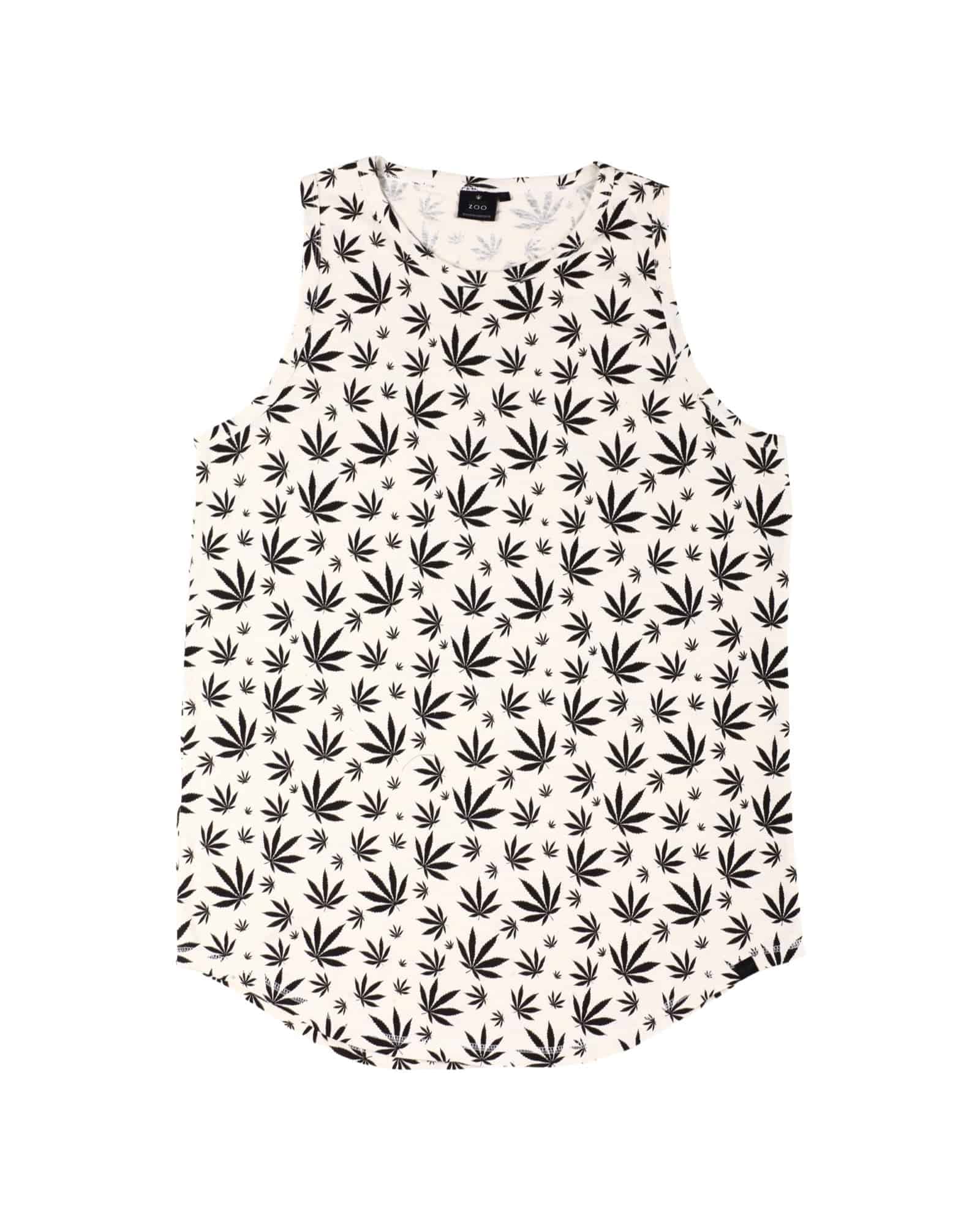 HEMP LEAF TANK TOP ARMOR - HEMPZOO