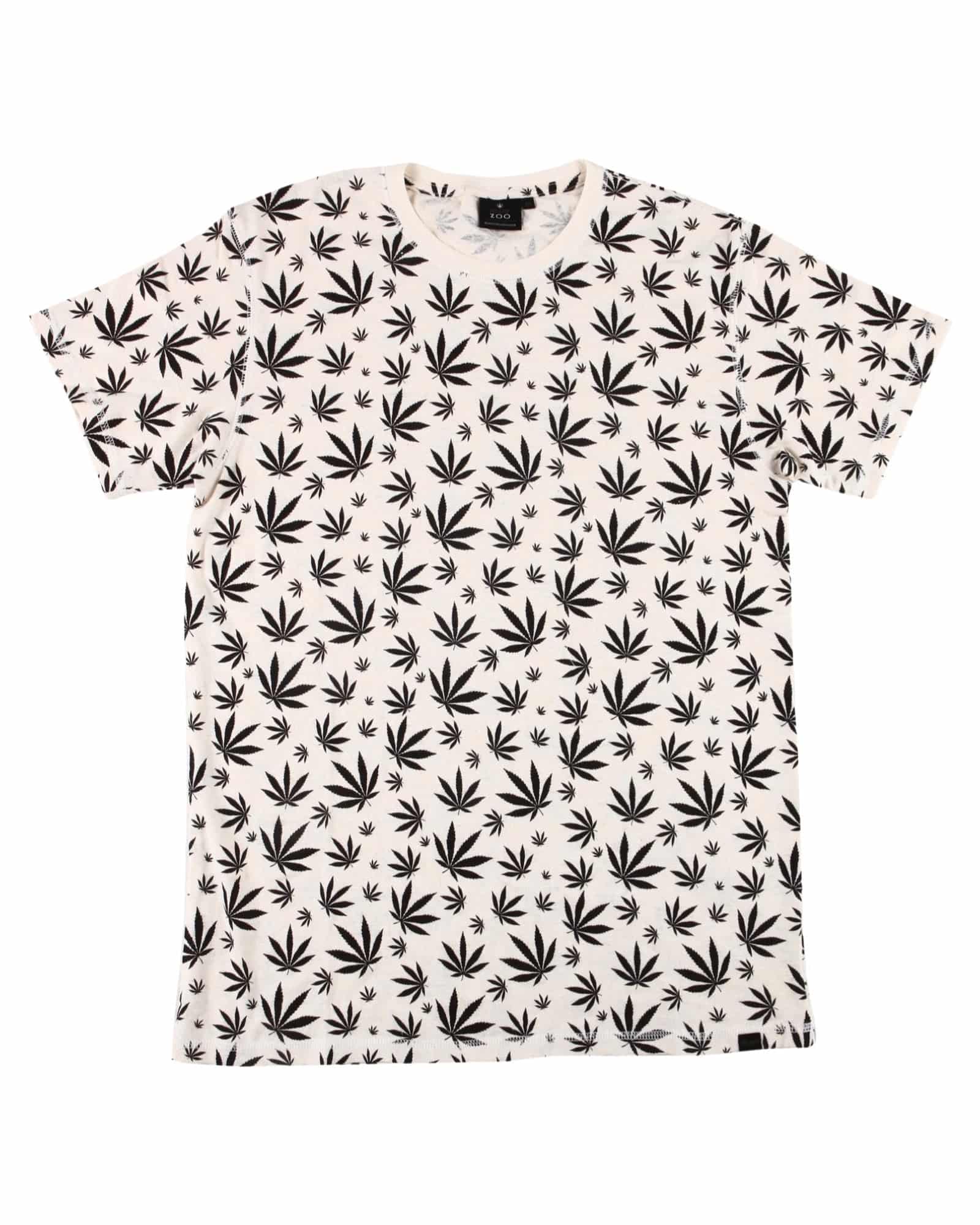 HEMP LEAF T-SHIRT ARMOR - HEMPZOO