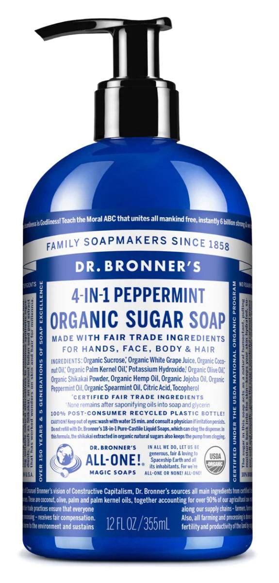 ORGANIC HEMP SUGAR SOAP - HEMPZOO