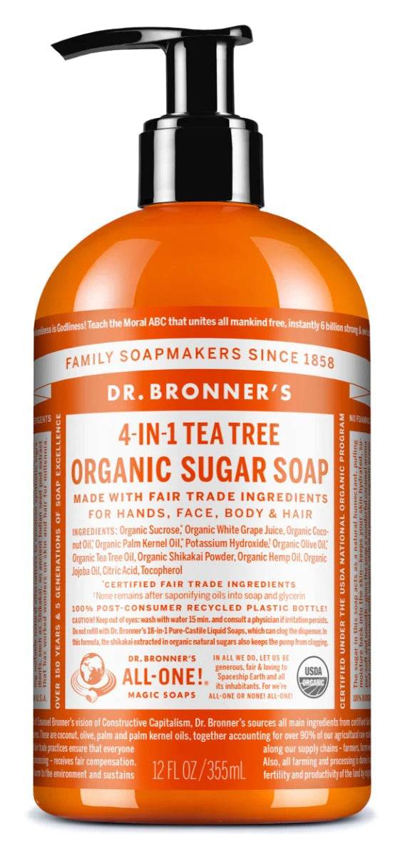 ORGANIC HEMP SUGAR SOAP - HEMPZOO