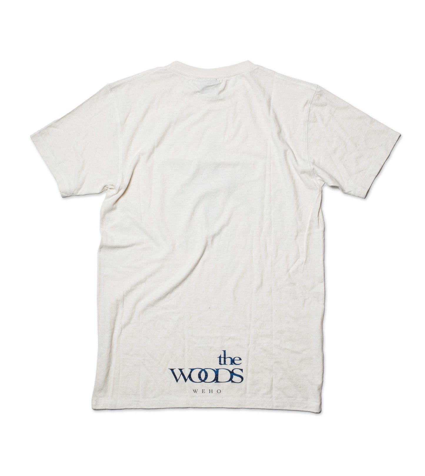 the WOODS HEMP T-SHIRT NATURAL - HEMPZOO