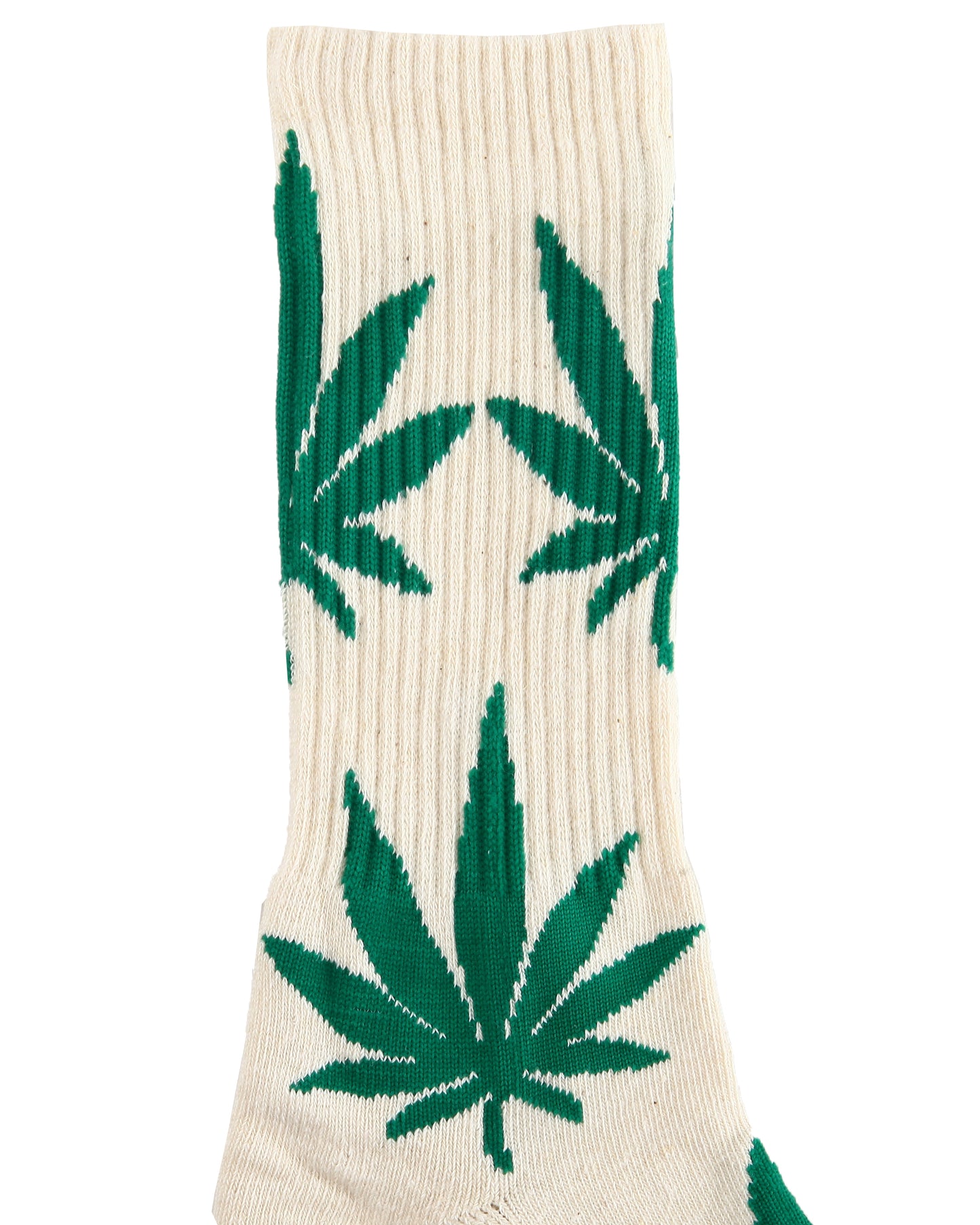 HEMP LUCKY LEAF CREW SOCKS - HEMPZOO