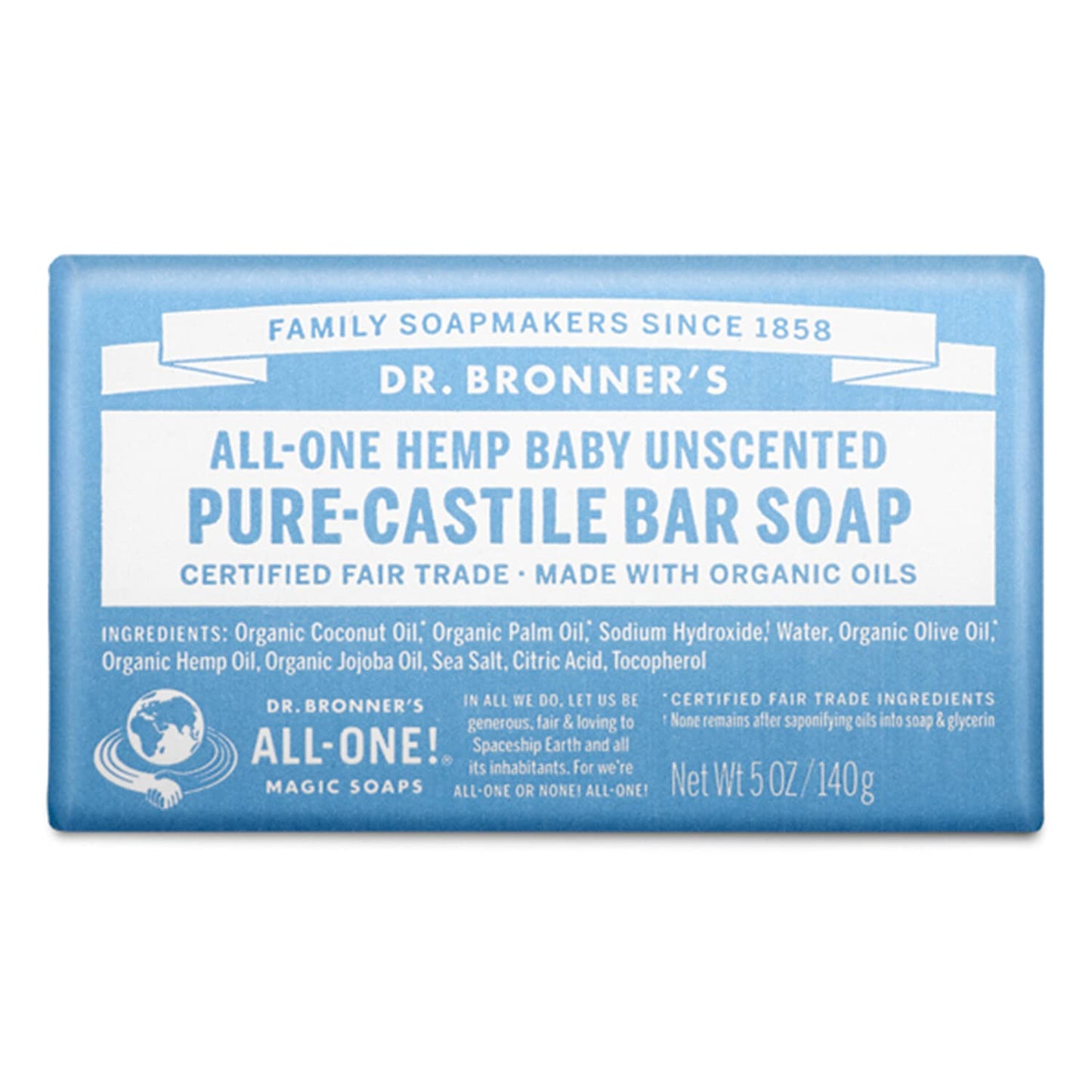 PURE-CASTILE HEMP BAR SOAP - HEMPZOO