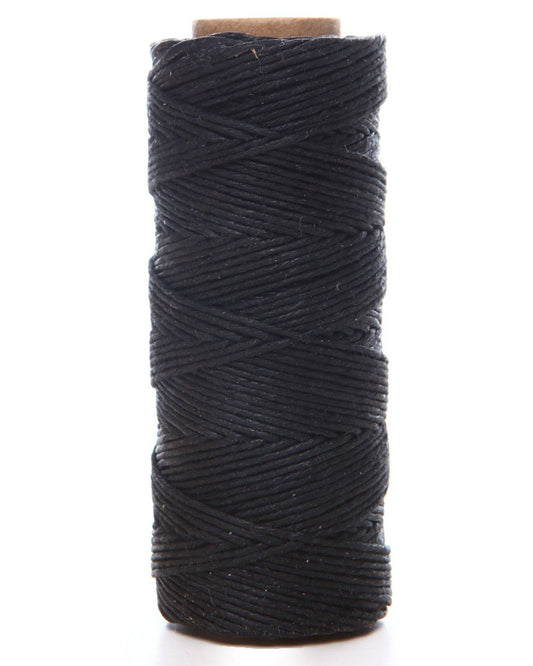 HEMP WICK CORD SPOOL BLACK - HEMPZOO